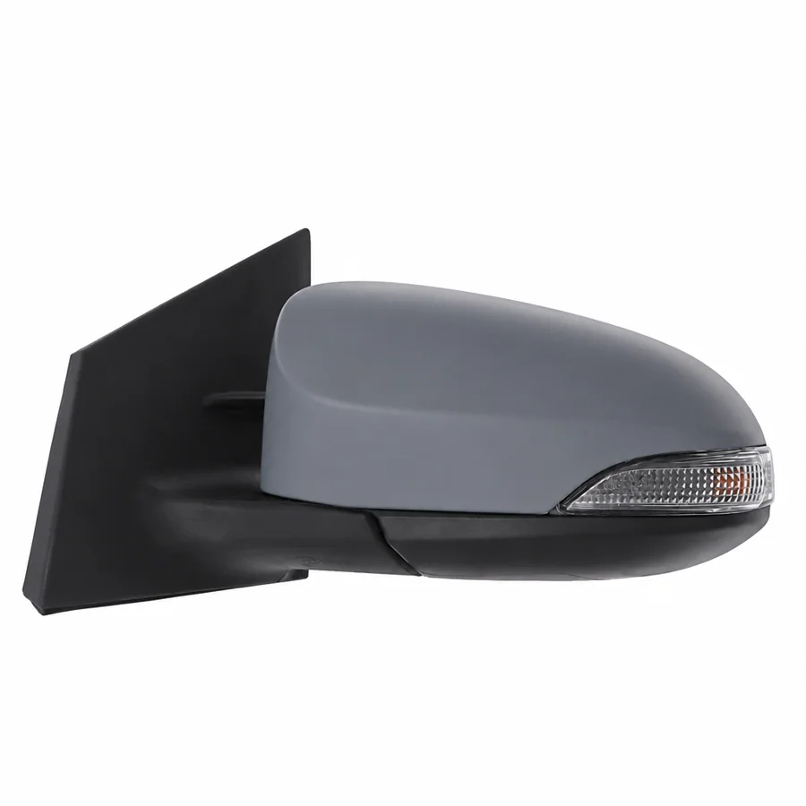 Toyota Auris Left Heated Electric Complete Mirror Unit, Paintable - Black (2012–2019) — photograph 2