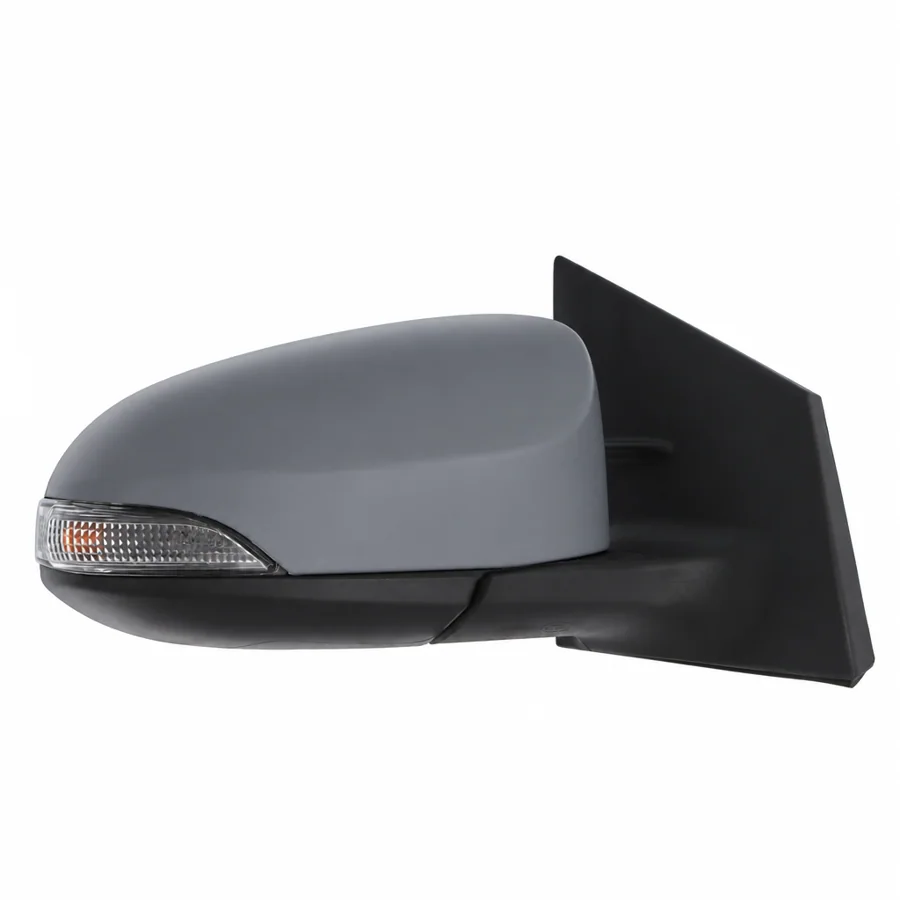Toyota Auris Right Heated Electric Complete Mirror Unit, Paintable - Black (2012–2019) — photograph 2