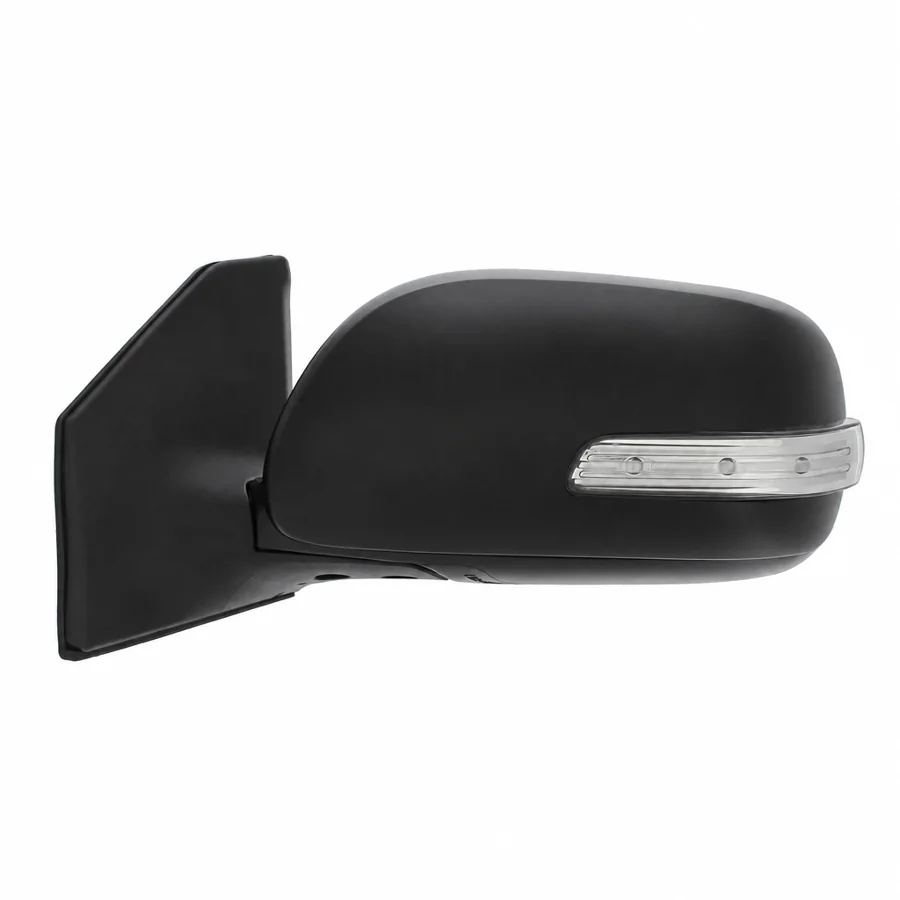 Toyota Avensis Left Heated Electric Complete Mirror Unit, Primed (2006–2009) — photograph 2