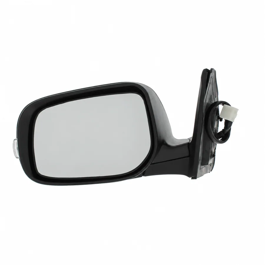 Toyota Avensis Left Heated Power Folding Complete Mirror Unit, Primed (2006–2009) — photograph 3