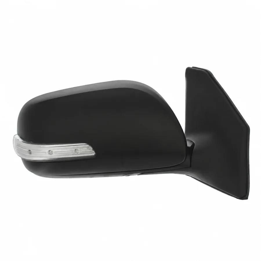 Toyota Avensis Right Heated Power Folding Complete Mirror Unit, Primed (2006–2009) — photograph 2