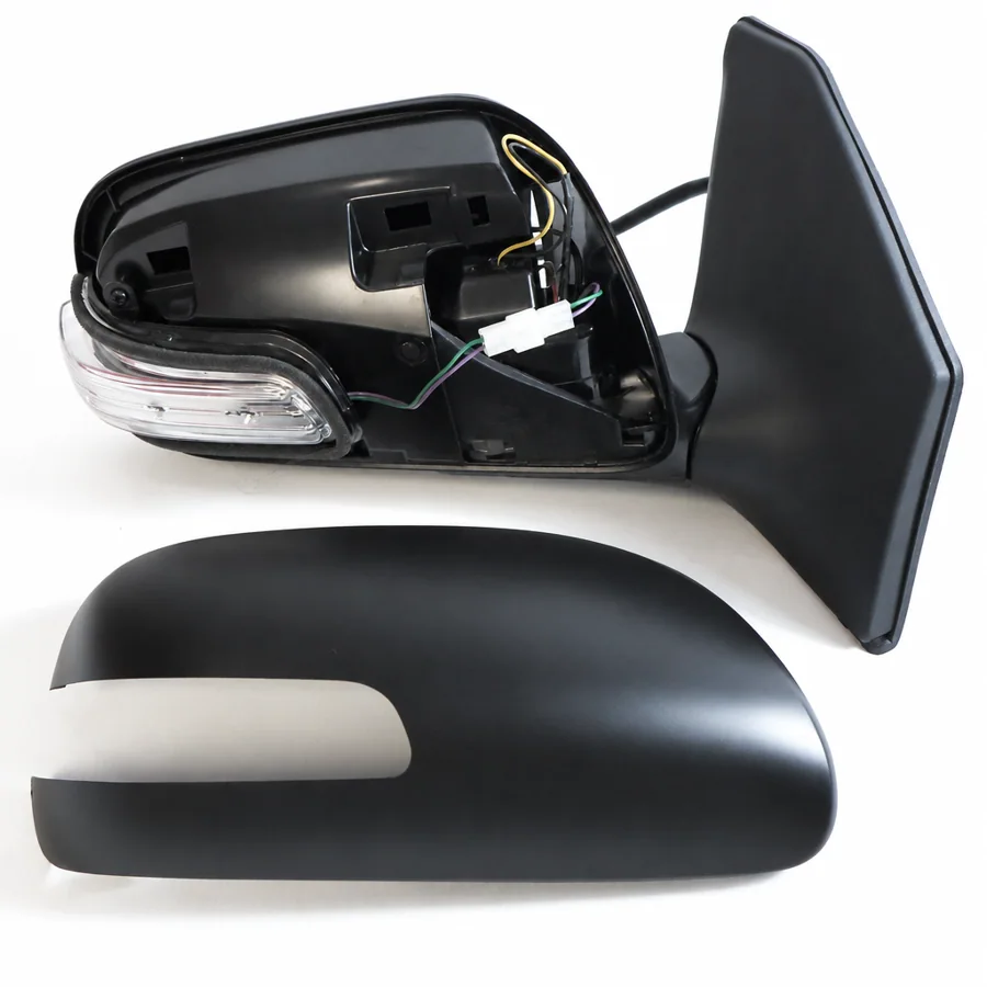 Toyota Avensis Right Heated Power Folding Complete Mirror Unit, Primed (2006–2009)