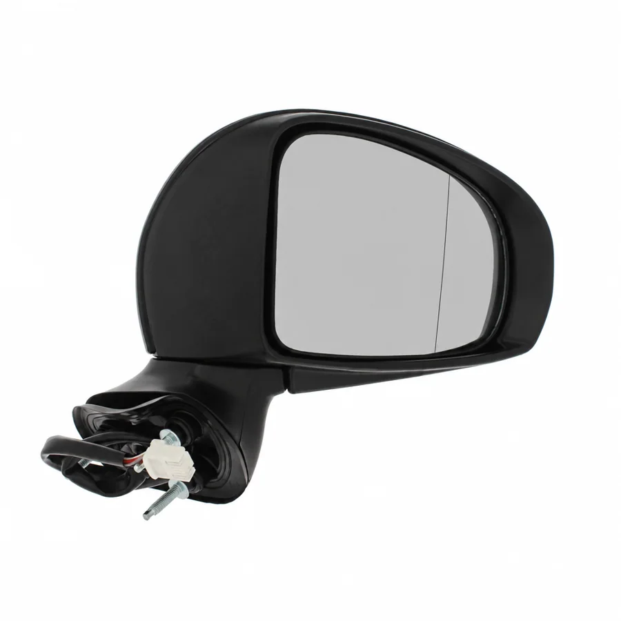 Toyota Avensis Right Heated Electric Complete Mirror Unit, Paintable - Black (2009–2015) — photograph 3