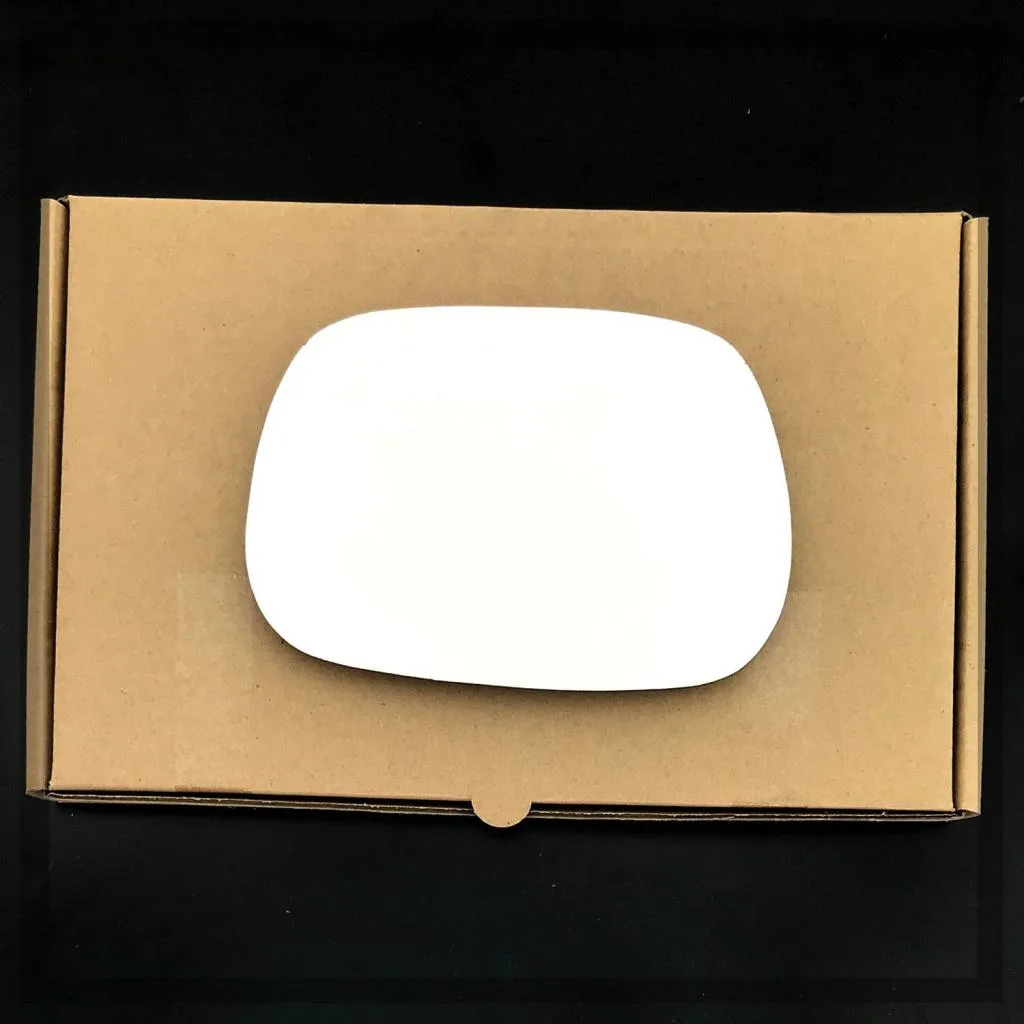Toyota Avensis Verso Left Convex Stick-on Mirror Glass (2001–2003)
