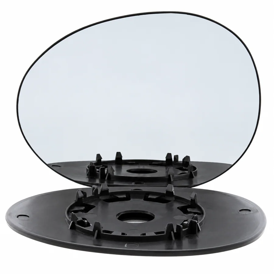 Toyota Aygo Left Convex Clip-on Mirror Glass (2005–2015)