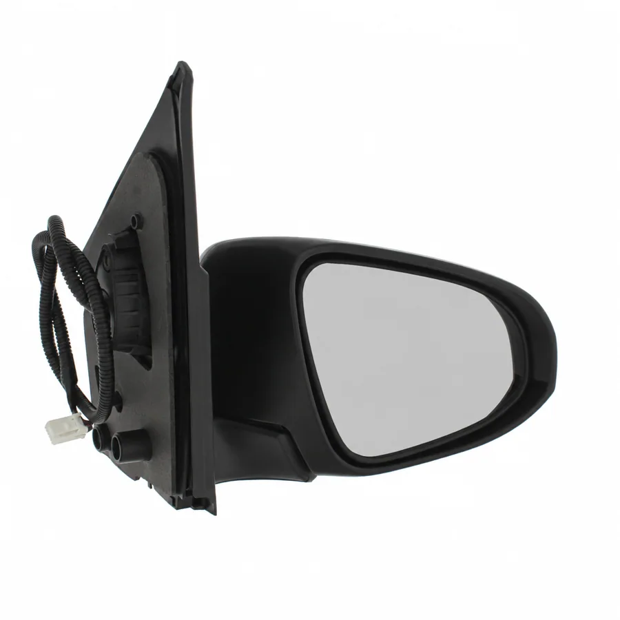 Toyota Aygo Right Heated Electric Complete Mirror Unit, Paintable - Black (2014–2022) — photograph 3