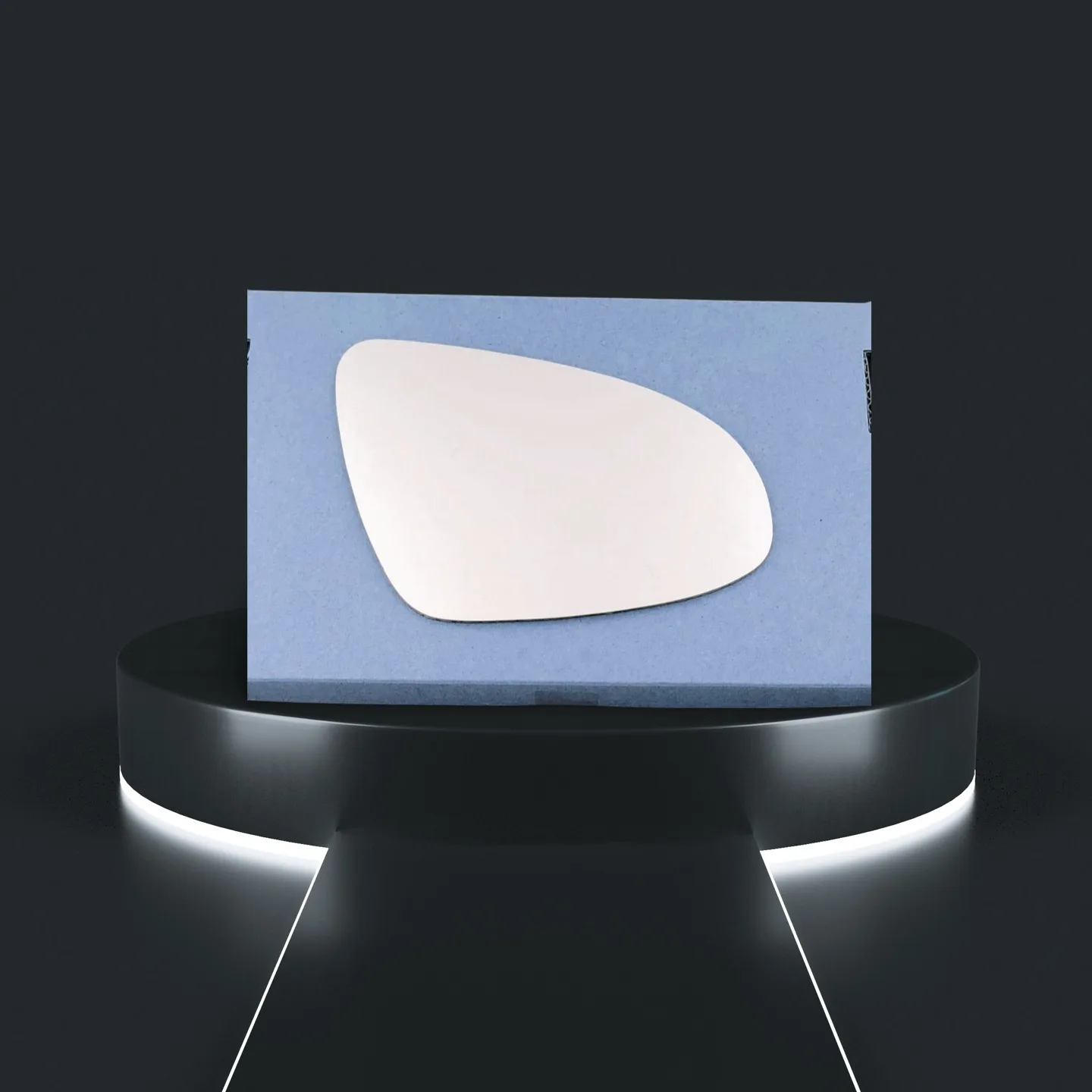 Toyota Aygo Right Convex Stick-on Mirror Glass (2014–2024)