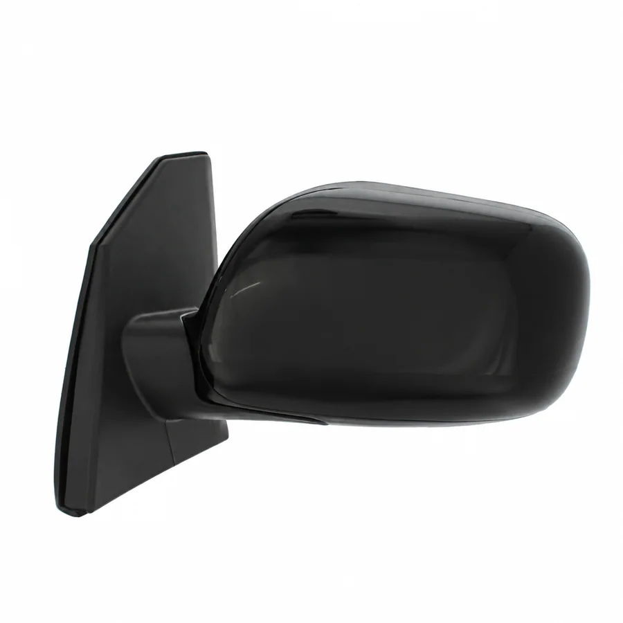 Toyota Corolla Left Electric Complete Mirror Unit, Paintable - Black (2002–2007)