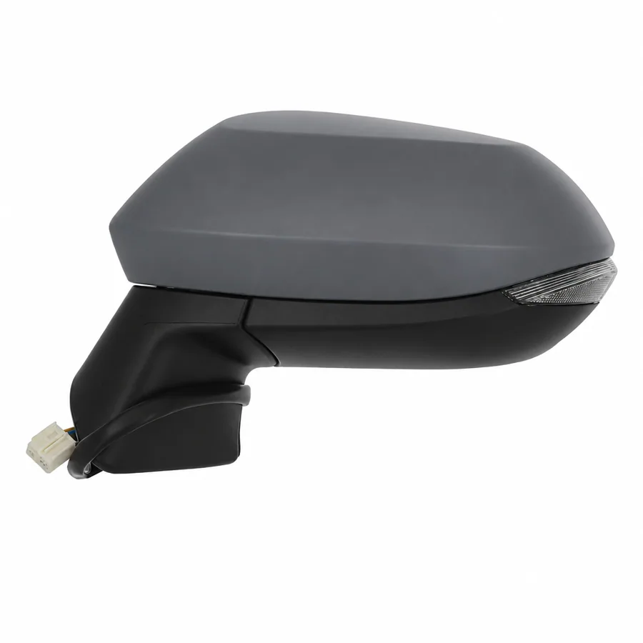 Toyota Corolla Left Heated Electric Complete Mirror Unit, Primed (2019 onwards)