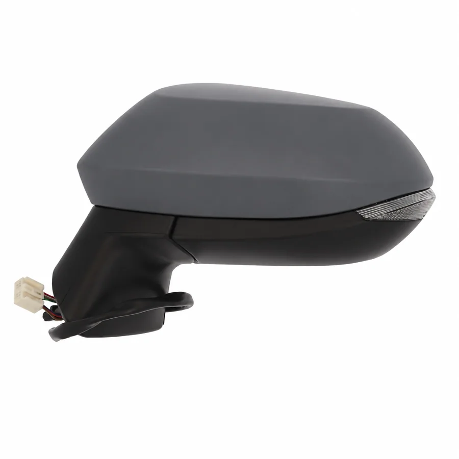 Toyota Corolla Left Heated Power Folding Complete Mirror Unit, Primed (2019 onwards)