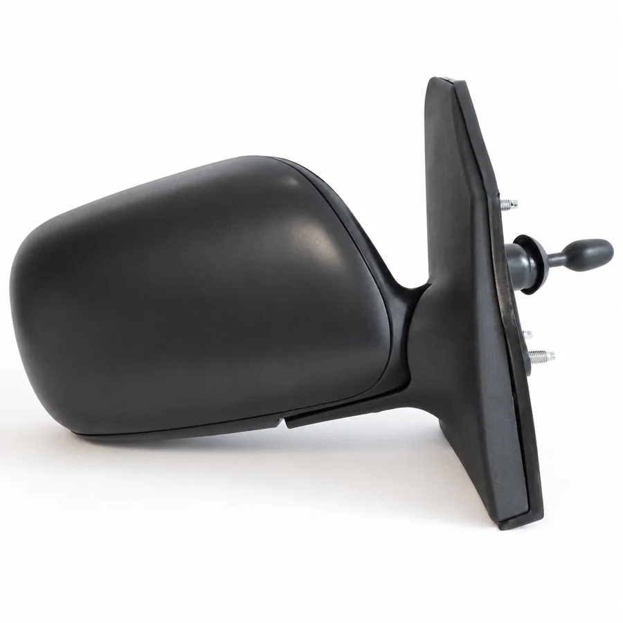 Toyota Corolla Right Complete Mirror Unit, Paintable - Black (2002–2007)