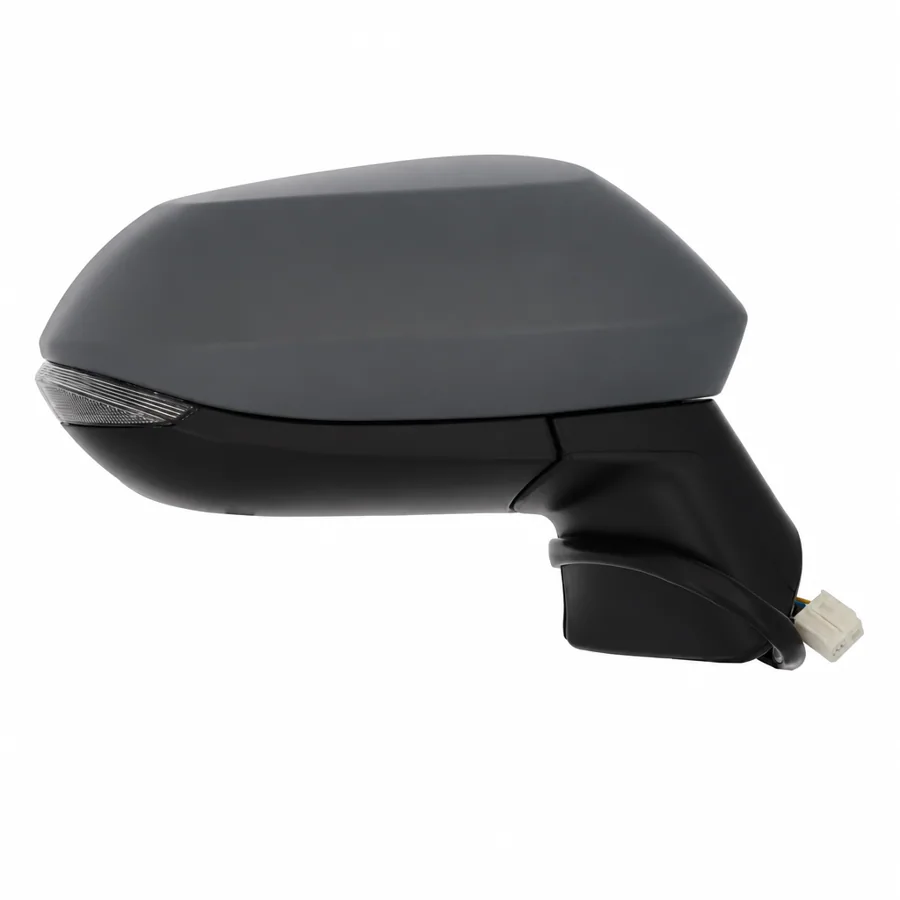 Toyota Corolla Right Heated Electric Complete Mirror Unit, Primed (2019 onwards)