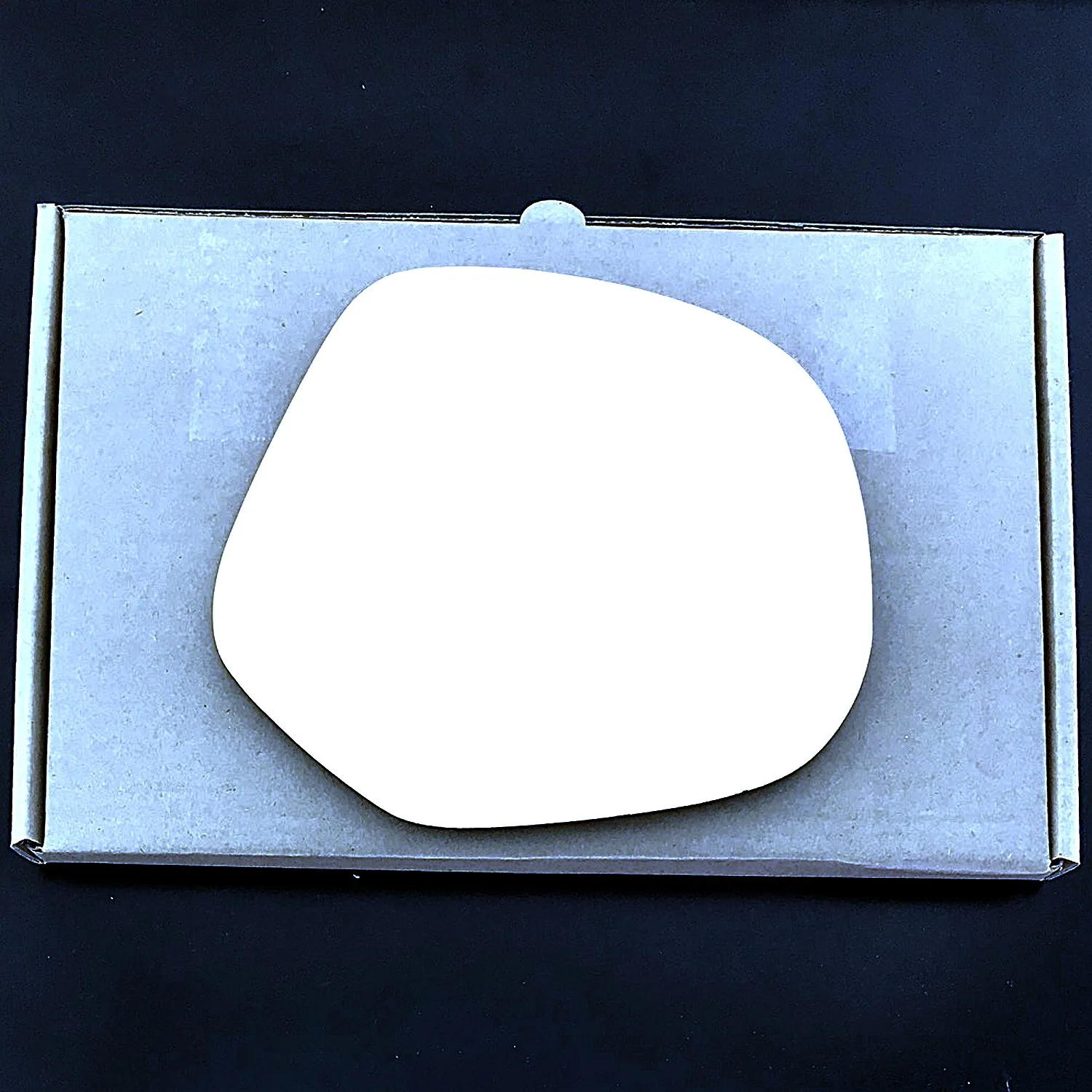 Toyota Hi-Ace Right Convex Stick-on Mirror Glass (1996–2006)