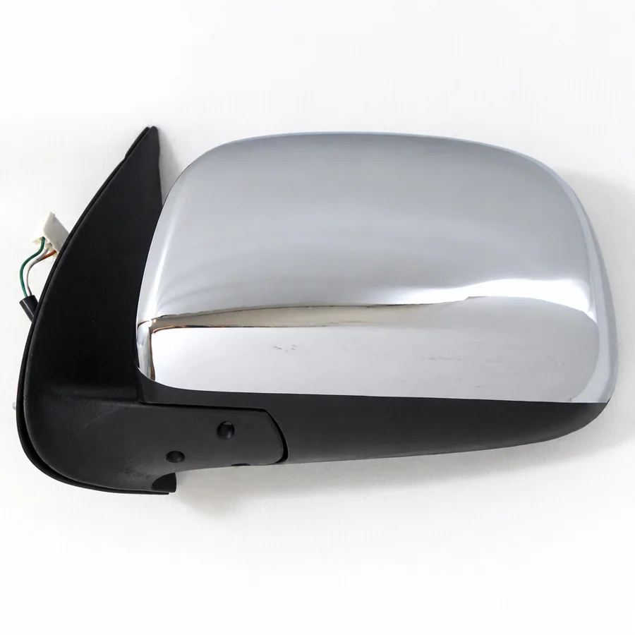 Toyota Hi-Lux Left Electric Complete Mirror Unit, Chrome Finish (2005–2017)
