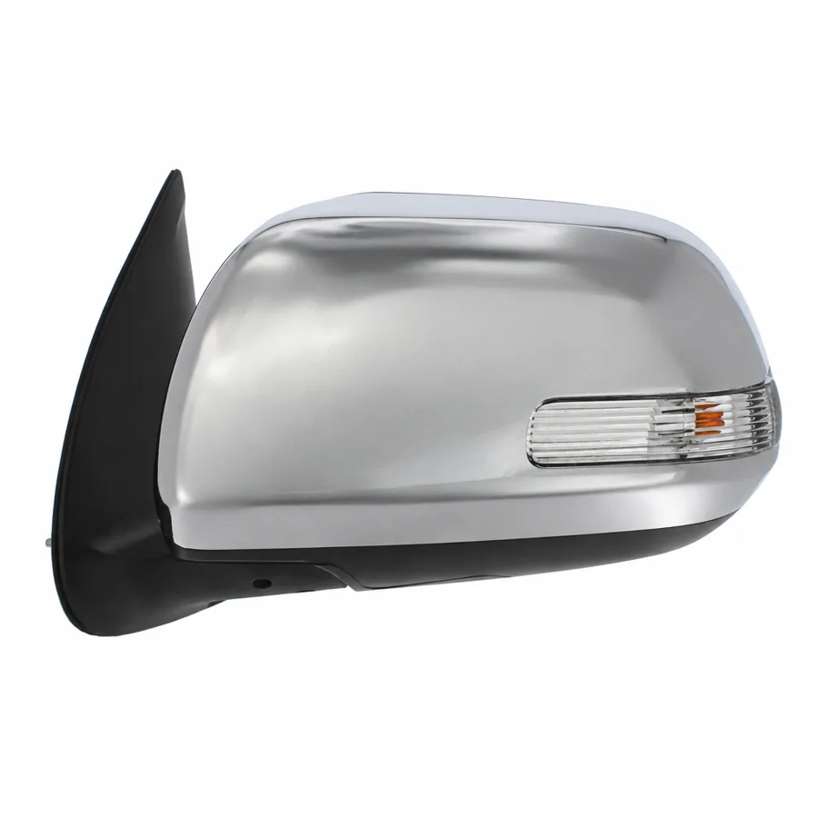 Toyota Hi-Lux Left Electric Complete Mirror Unit, Chrome Finish (2012–2017) — photograph 2