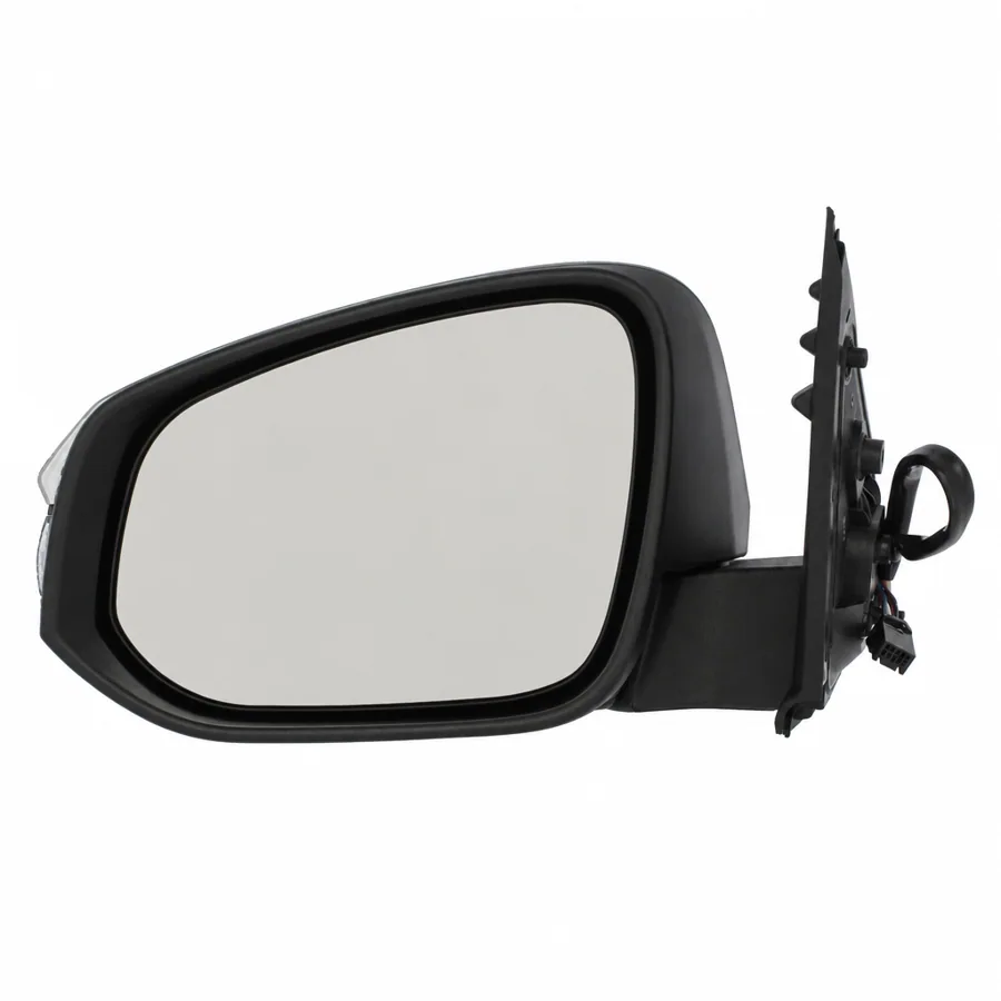 Toyota Hi-Lux Left Power Folding Complete Mirror Unit, Chrome Finish (2016 onwards) — photograph 2
