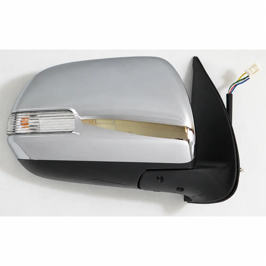 Toyota Hi-Lux Right Electric Complete Mirror Unit, Chrome Finish (2012–2017)