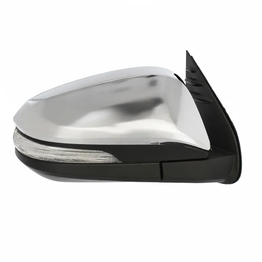 Toyota Hi-Lux Right Power Folding Complete Mirror Unit, Chrome Finish (2016 onwards)