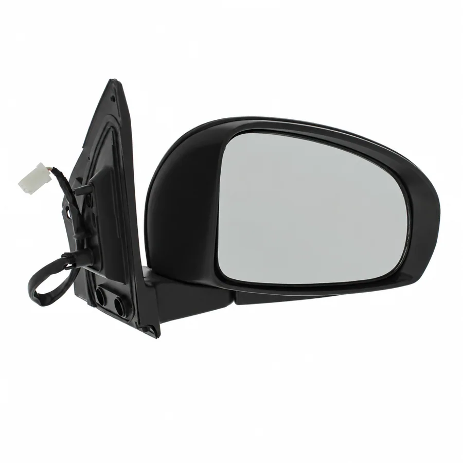 Toyota iQ Right Heated Electric Complete Mirror Unit, Paintable - Black (2009–2015) — photograph 3