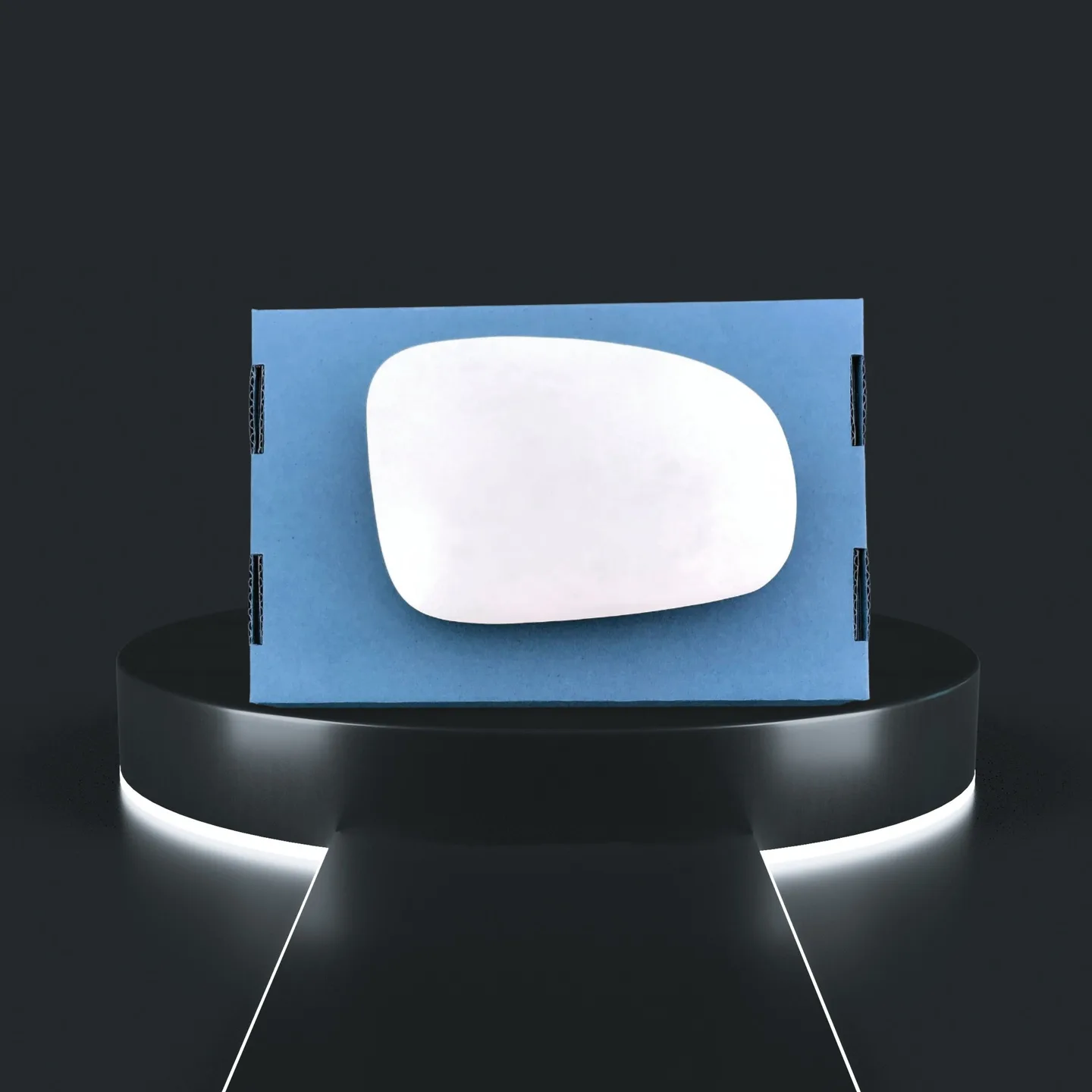 Toyota Prius+ Right Wide Angle Stick-on Mirror Glass (2012–2020)