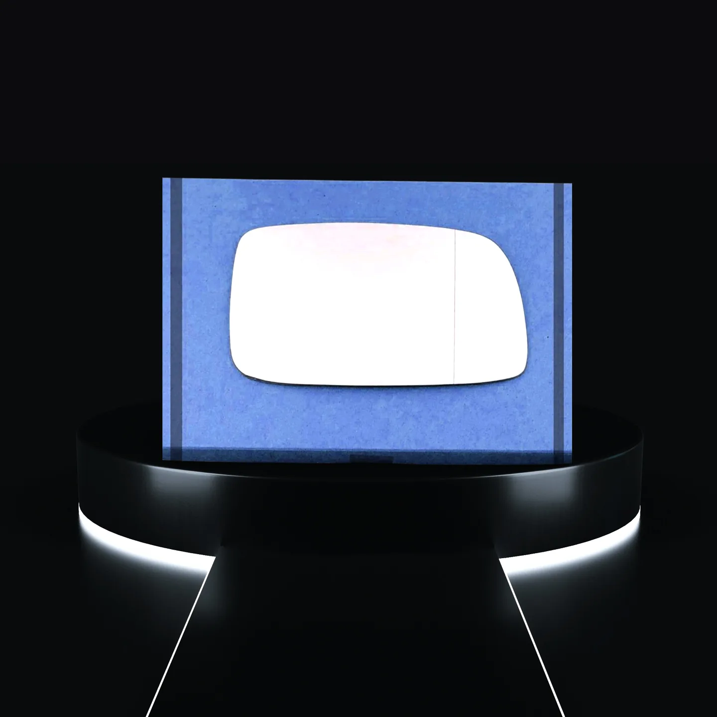 Toyota Prius Right Wide Angle Stick-on Mirror Glass (2004–2008)