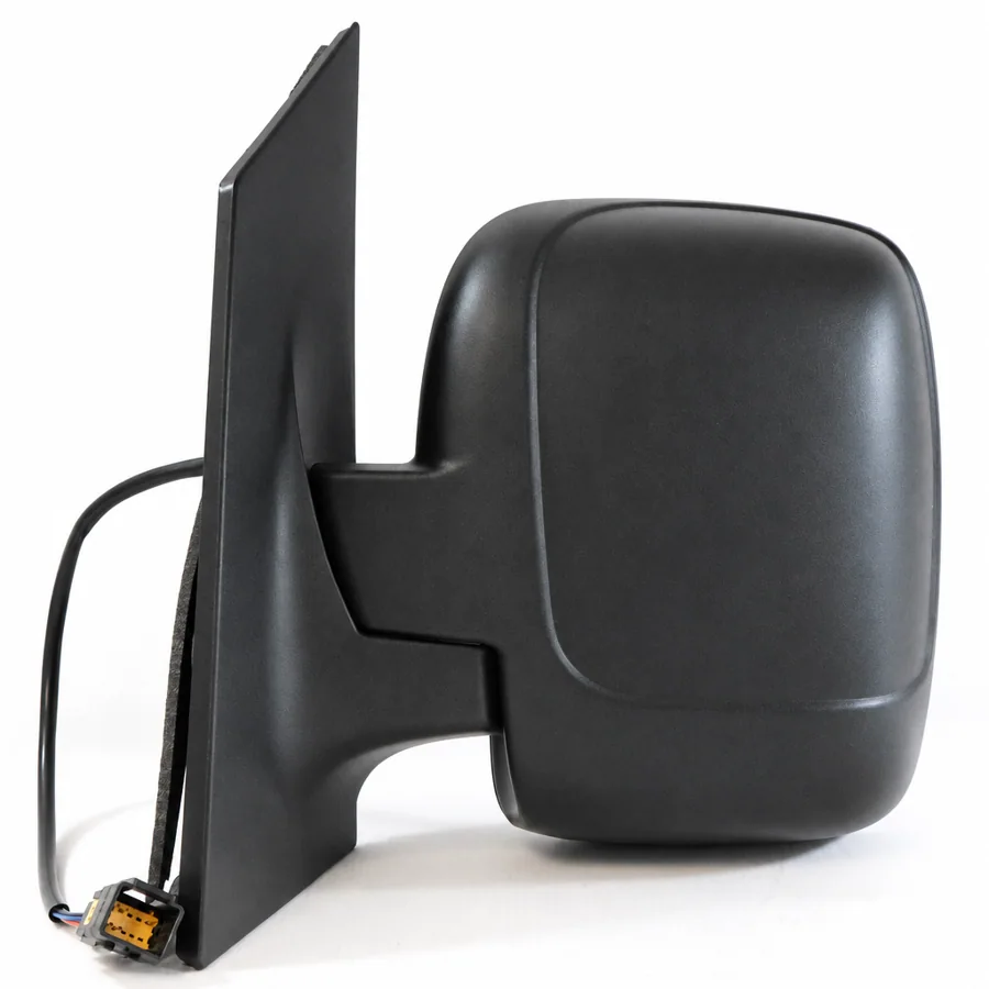 Toyota Proace Left Heated Electric Complete Mirror Unit, Black (2013–2017)