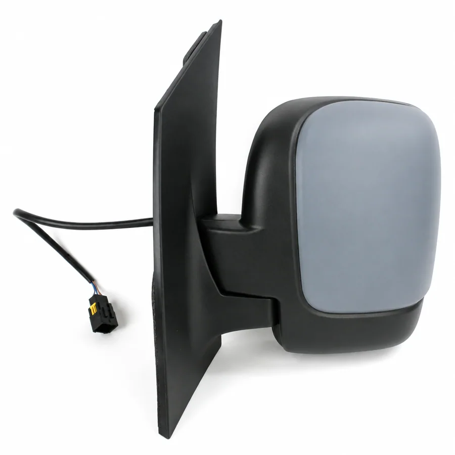Toyota Proace Left Heated Electric Complete Mirror Unit, Primed (2013–2017)