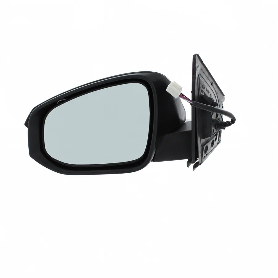 Toyota RAV-4 Left Heated Electric Complete Mirror Unit, Paintable - Black (2013–2019) — photograph 2