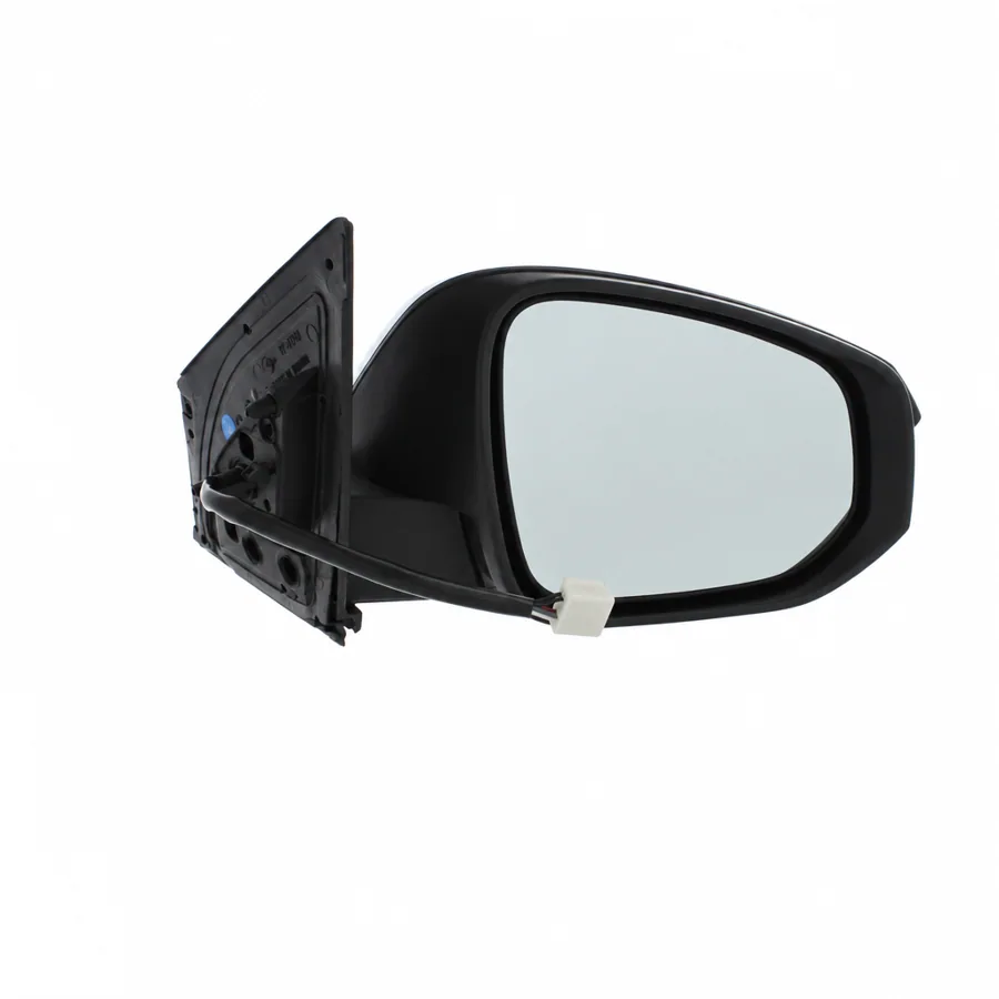 Toyota RAV-4 Right Heated Electric Complete Mirror Unit, Paintable - Black (2013–2019) — photograph 2