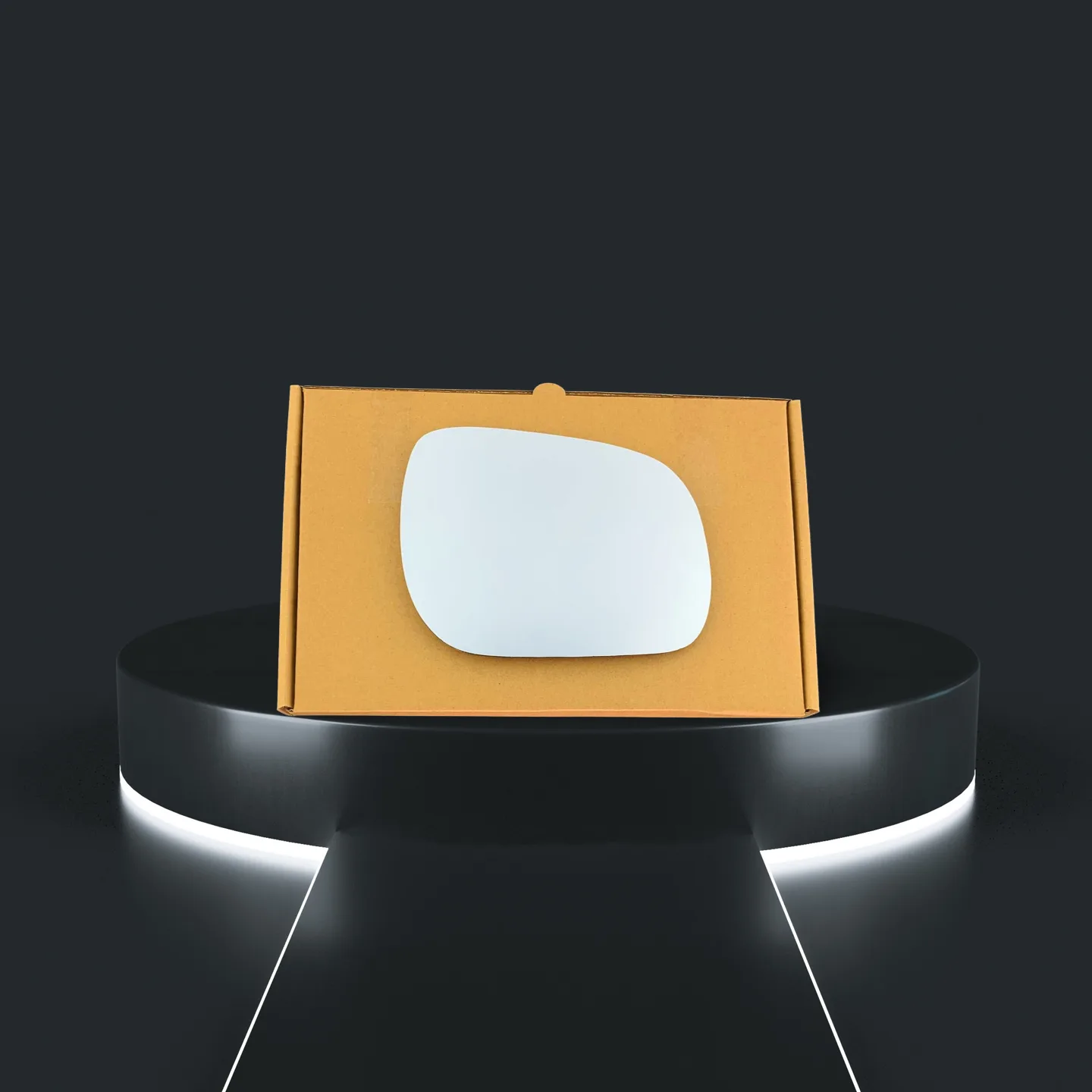 Toyota RAV-4 Right Convex Stick-on Mirror Glass (2006–2012)