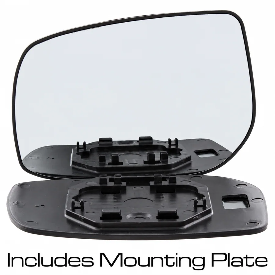 Toyota Yaris Left Convex Clip-on Mirror Glass (2005–2012)