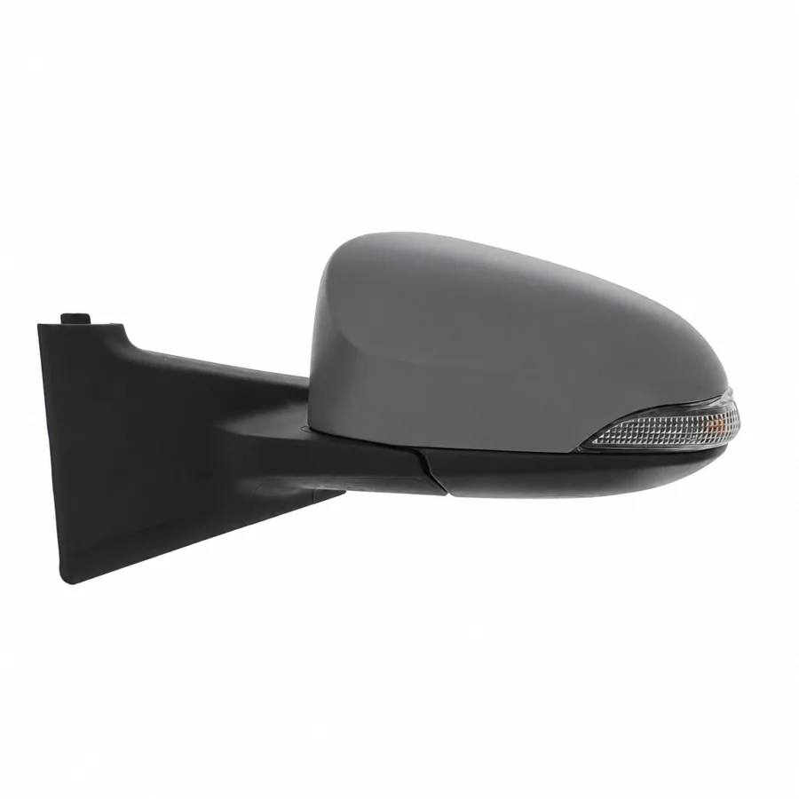 Toyota Yaris Left Heated Electric Complete Mirror Unit, Primed (2011–2014) — photograph 2