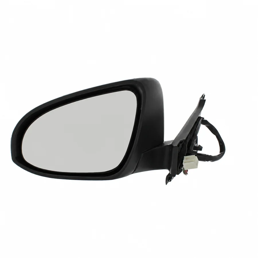 Toyota Yaris Left Heated Electric Complete Mirror Unit, Primed (2011–2014) — photograph 3