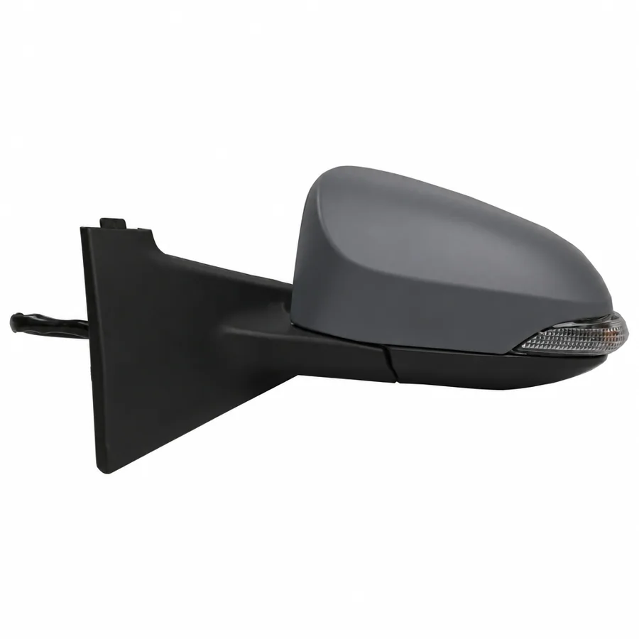 Toyota Yaris Left Heated Electric Complete Mirror Unit, Primed (2011–2014)