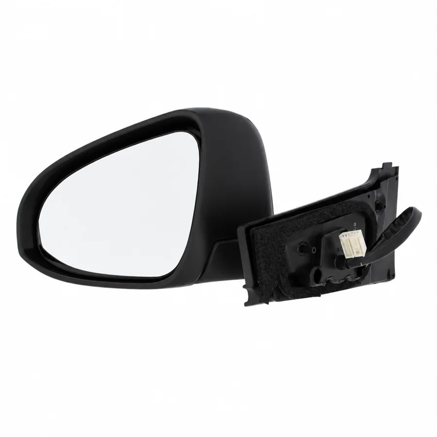 Toyota Yaris Left Heated Electric Complete Mirror Unit, Primed (2014–2021) — photograph 2