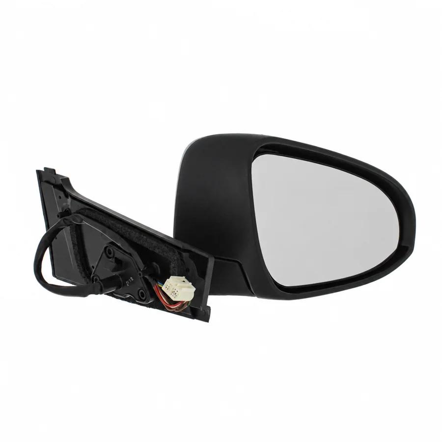 Toyota Yaris Right Heated Electric Complete Mirror Unit, Primed (2011–2014) — photograph 3