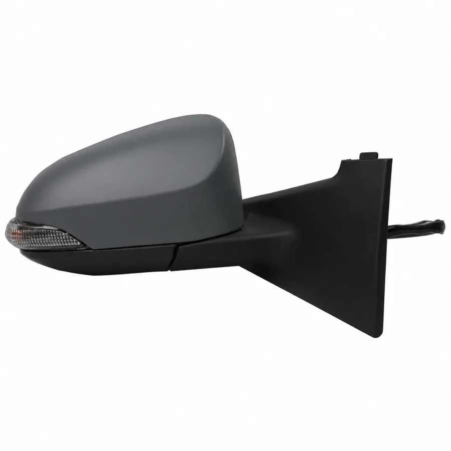 Toyota Yaris Right Heated Electric Complete Mirror Unit, Primed (2011–2014)