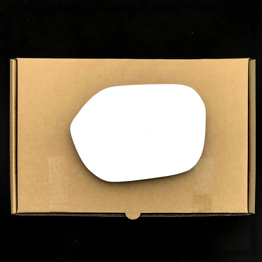 Toyota Yaris Verso Left Convex Stick-on Mirror Glass (1999–2005)