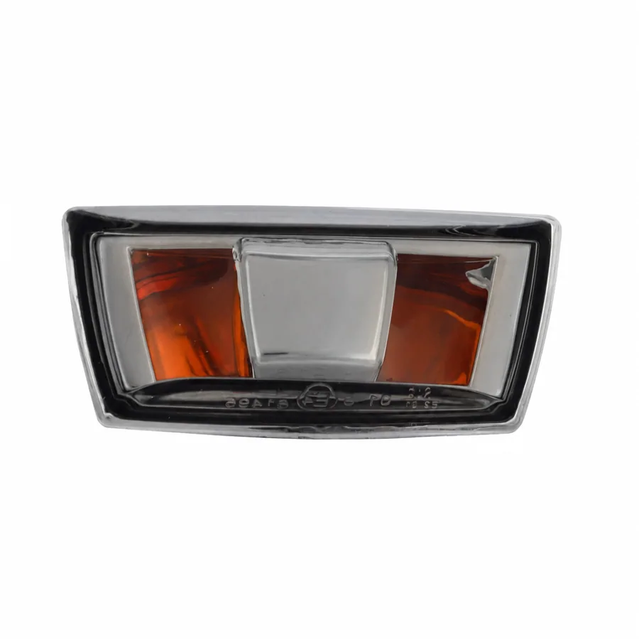 Vauxhall Adam Right Side Repeater (2012–2020) — Lens colour: Black Edging - Amber Background - Chrome Centre