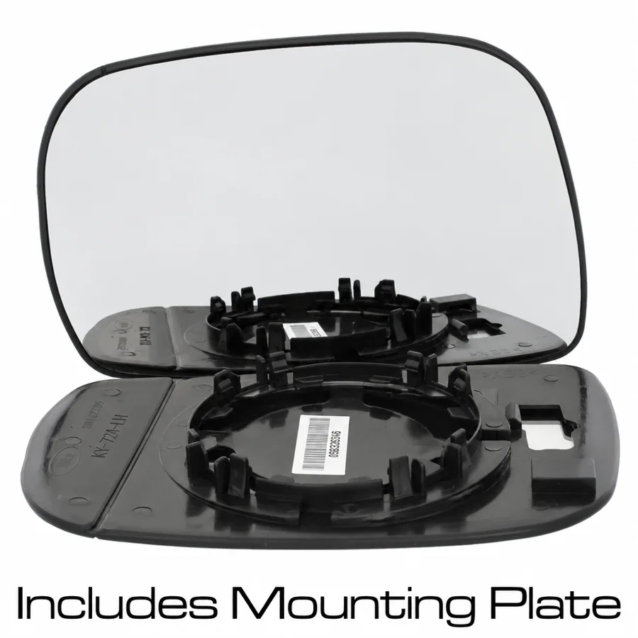 Vauxhall Agila Left Convex Clip-on Mirror Glass (2000–2008)