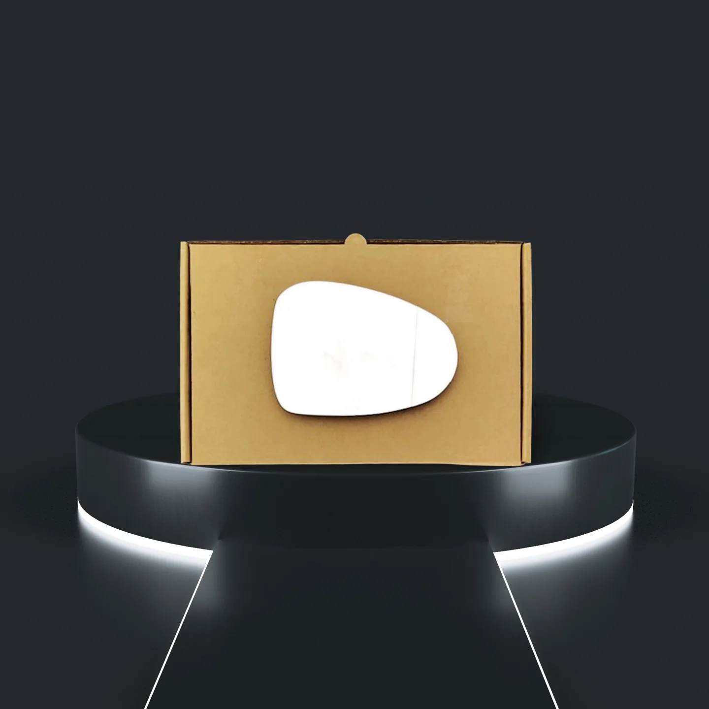 Vauxhall Ampera Right Wide Angle Stick-on Mirror Glass (2012–2020)