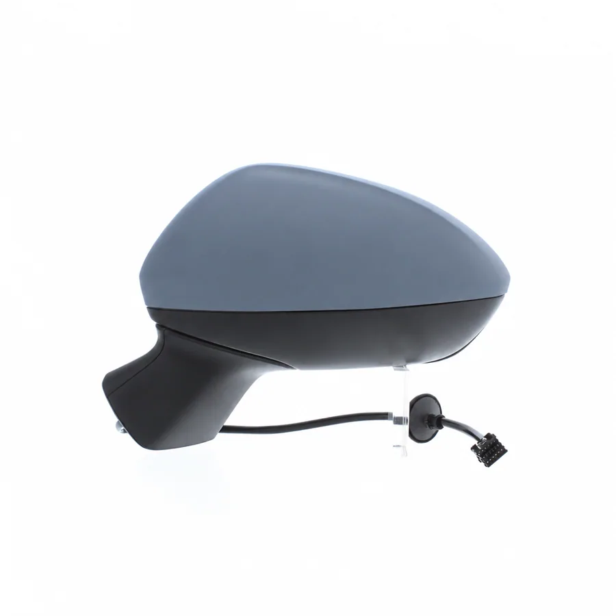 Vauxhall Astra Left Heated Electric Complete Mirror Unit, Primed (2015–2022)