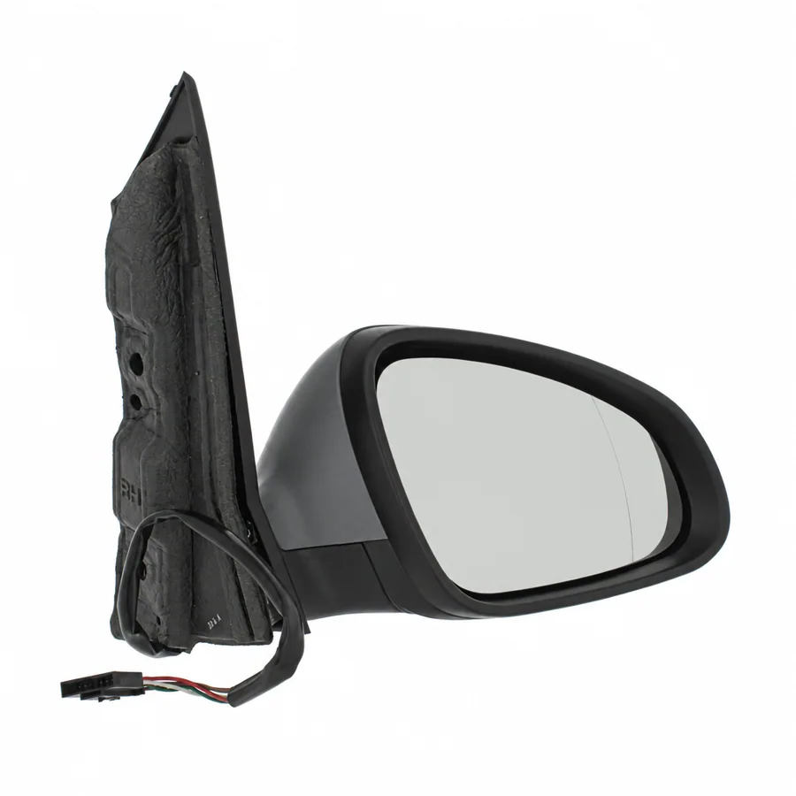 Vauxhall Astra Right Heated Electric Complete Mirror Unit, Primed (2009–2016) — photograph 3