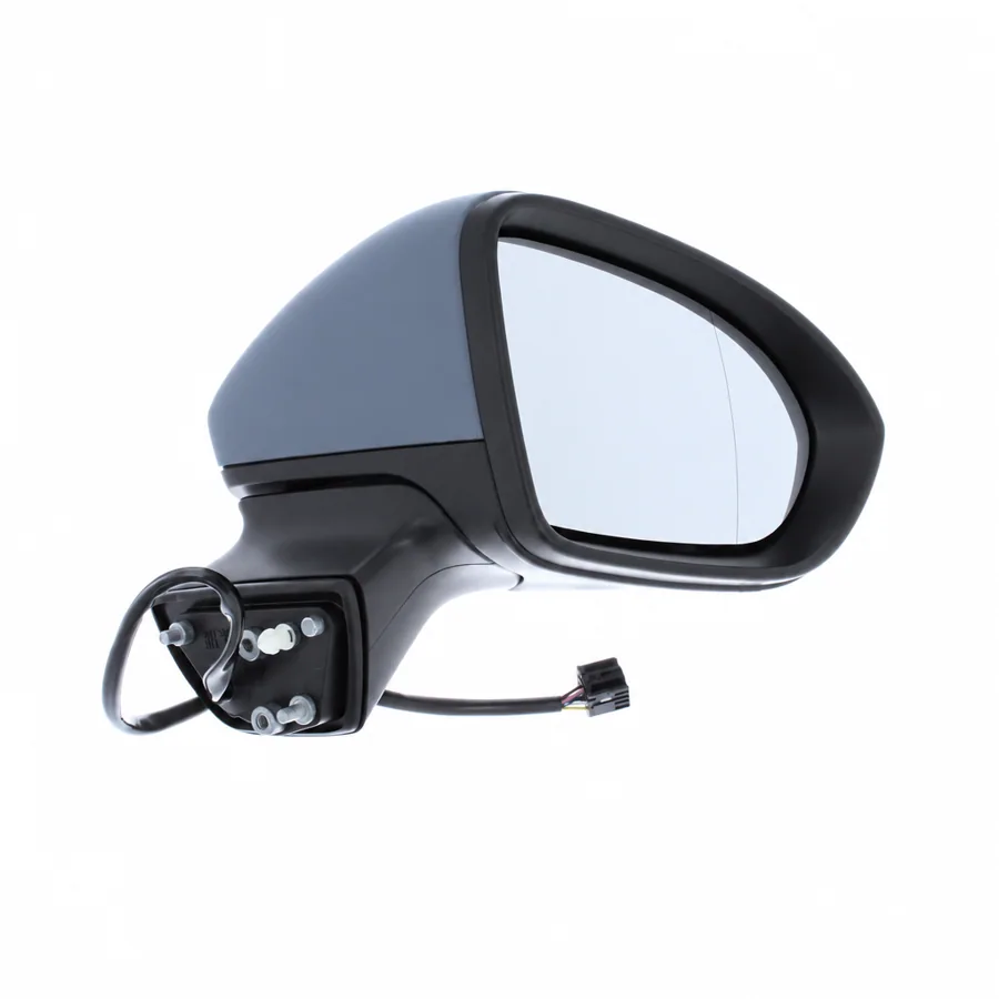 Vauxhall Astra Right Heated Electric Complete Mirror Unit, Primed (2015–2022) — photograph 2