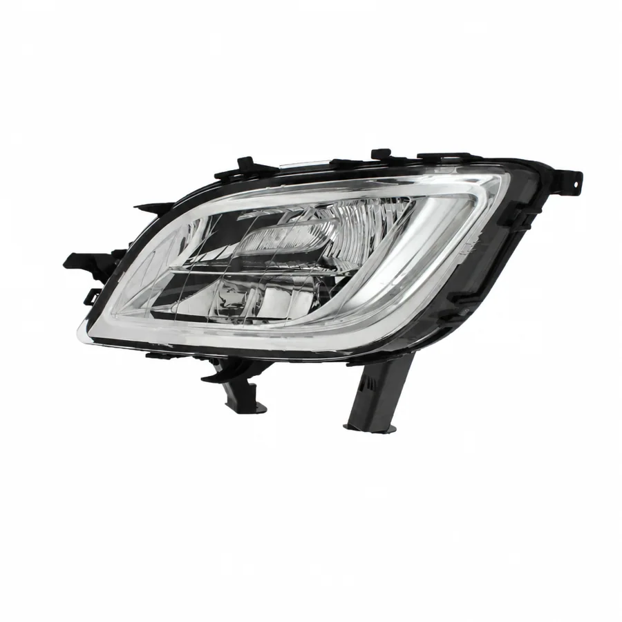 Vauxhall Astra Left Non-LED Front Fog Light (2009–2012) — Bezel colour: Chrome Inner