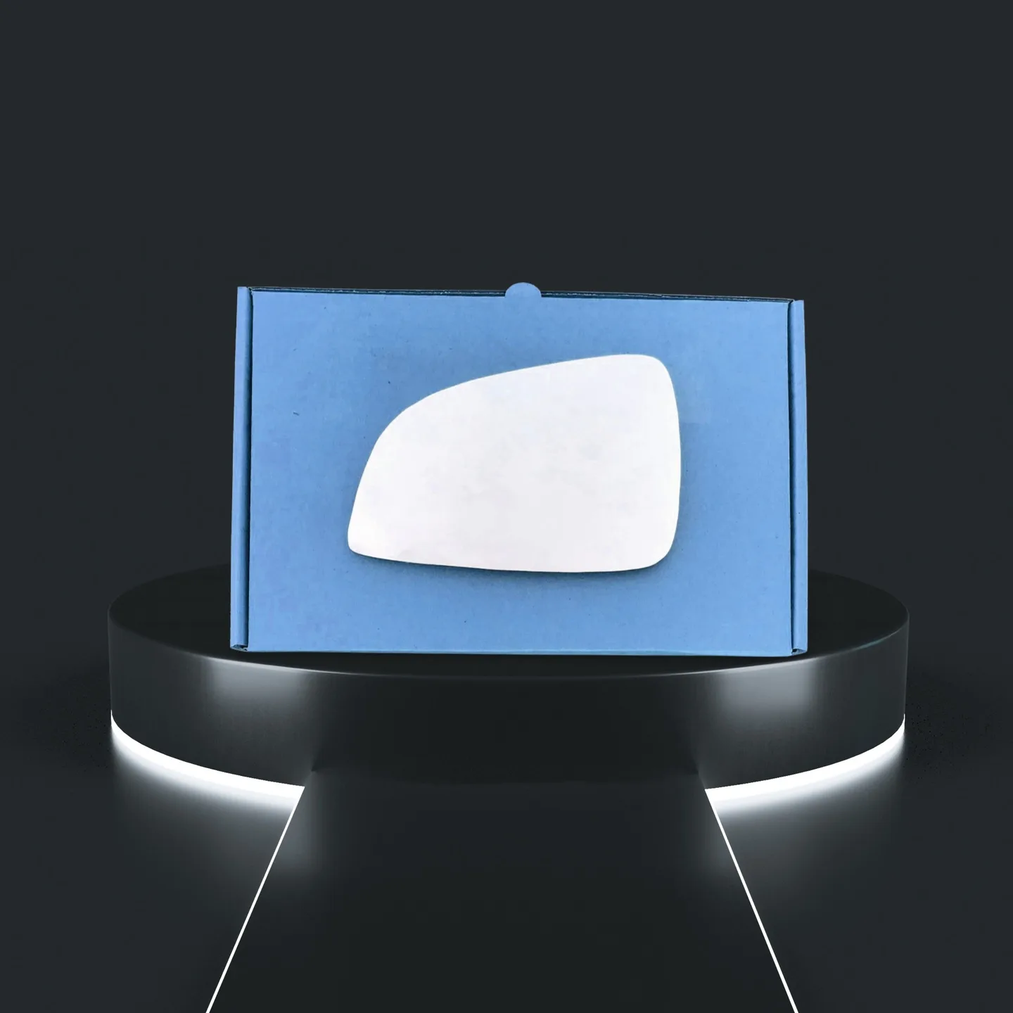 Vauxhall Astra Left Convex Stick-on Mirror Glass (2009–2010)