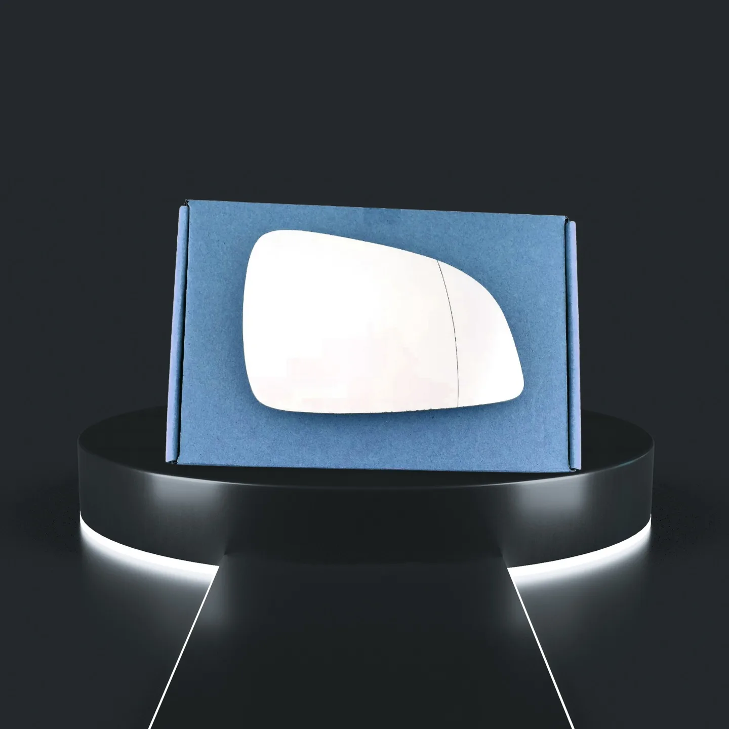 Vauxhall Astra Right Convex Stick-on Mirror Glass (2009–2010)
