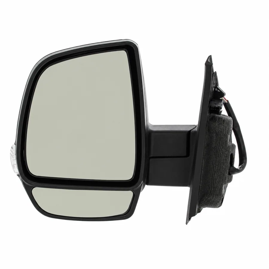 Vauxhall Combo Left Heated Electric Complete Mirror Unit, Black (2011–2018) — photograph 3