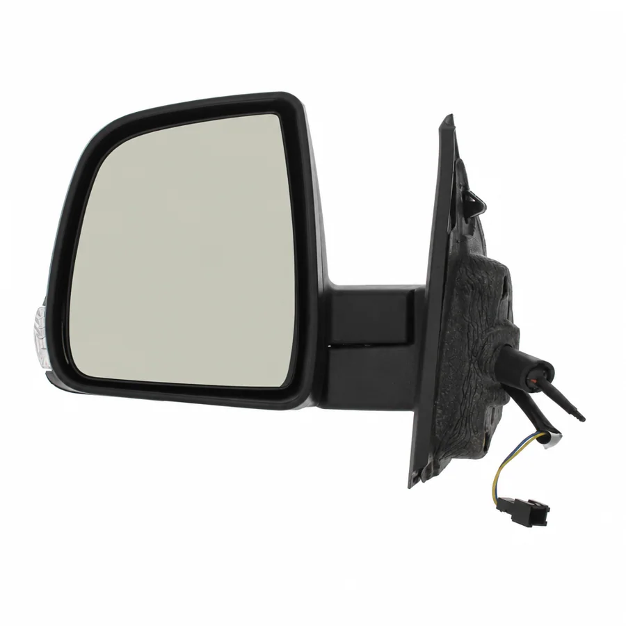 Vauxhall Combo Left Complete Mirror Unit, Black (2011–2018) — Single Glass — photograph 3