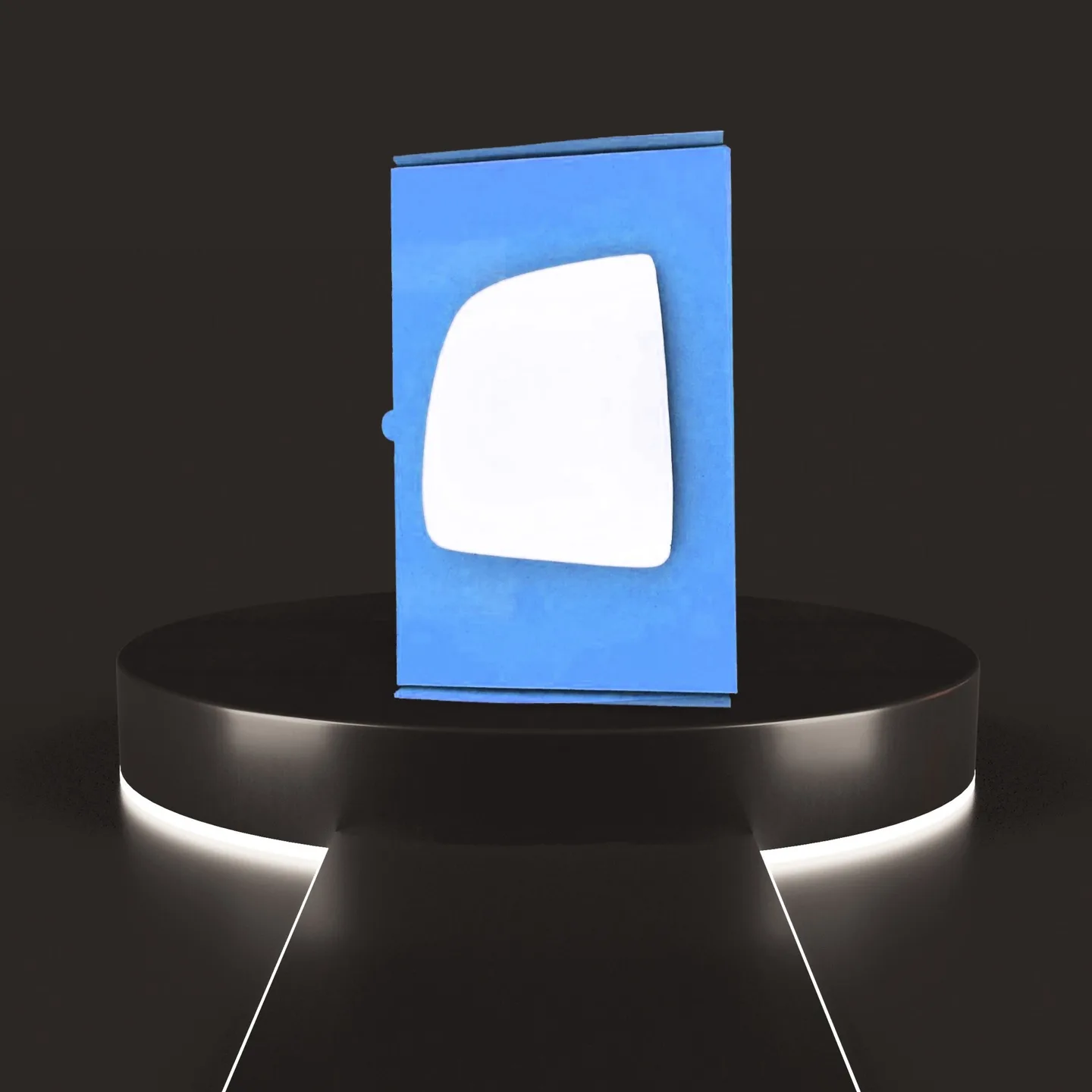 Vauxhall Combo Left Convex Stick-on Mirror Glass (2012–2018)